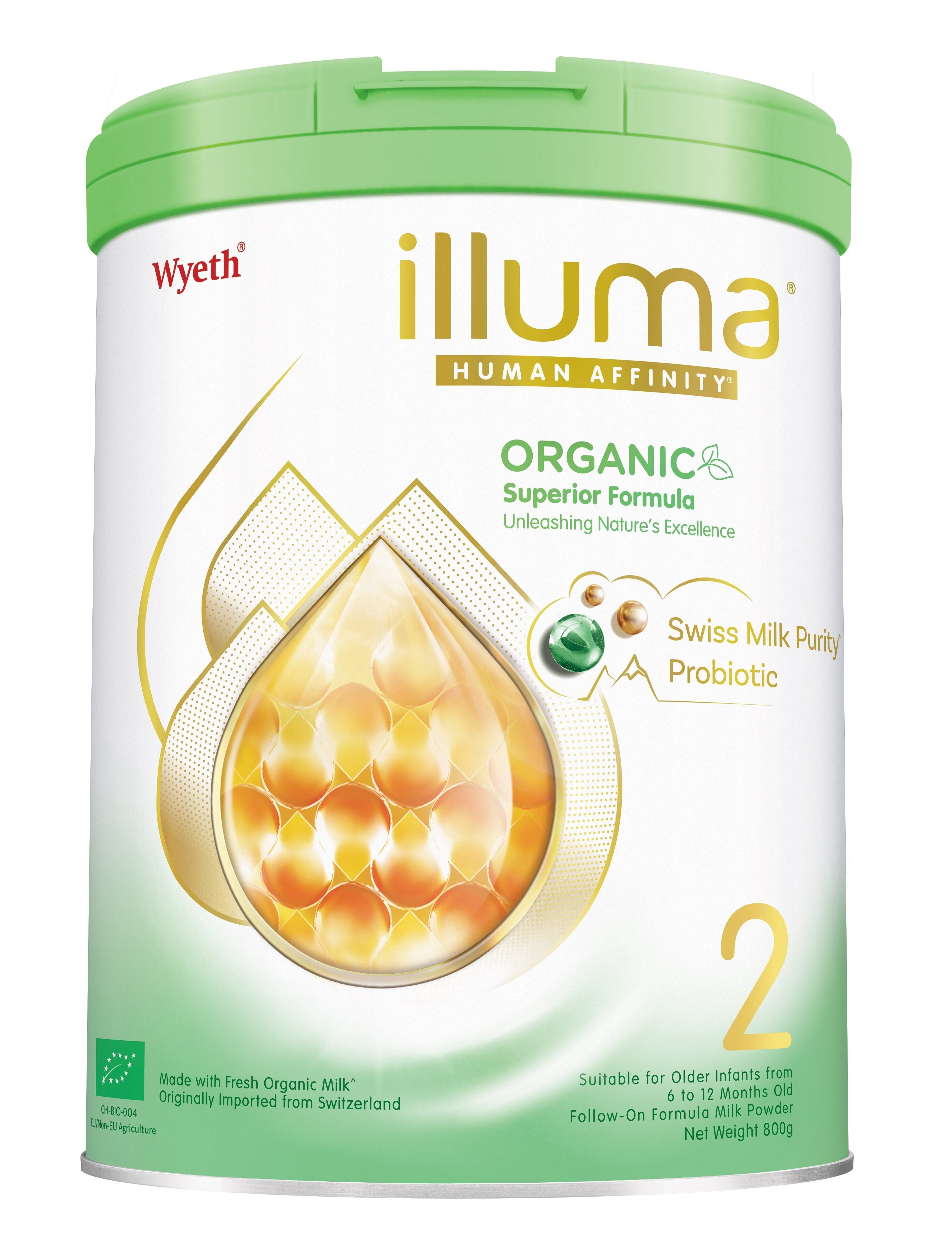 ILLUMA® HUMAN AFFINITY® ORGANIC FORMULA STAGE 2