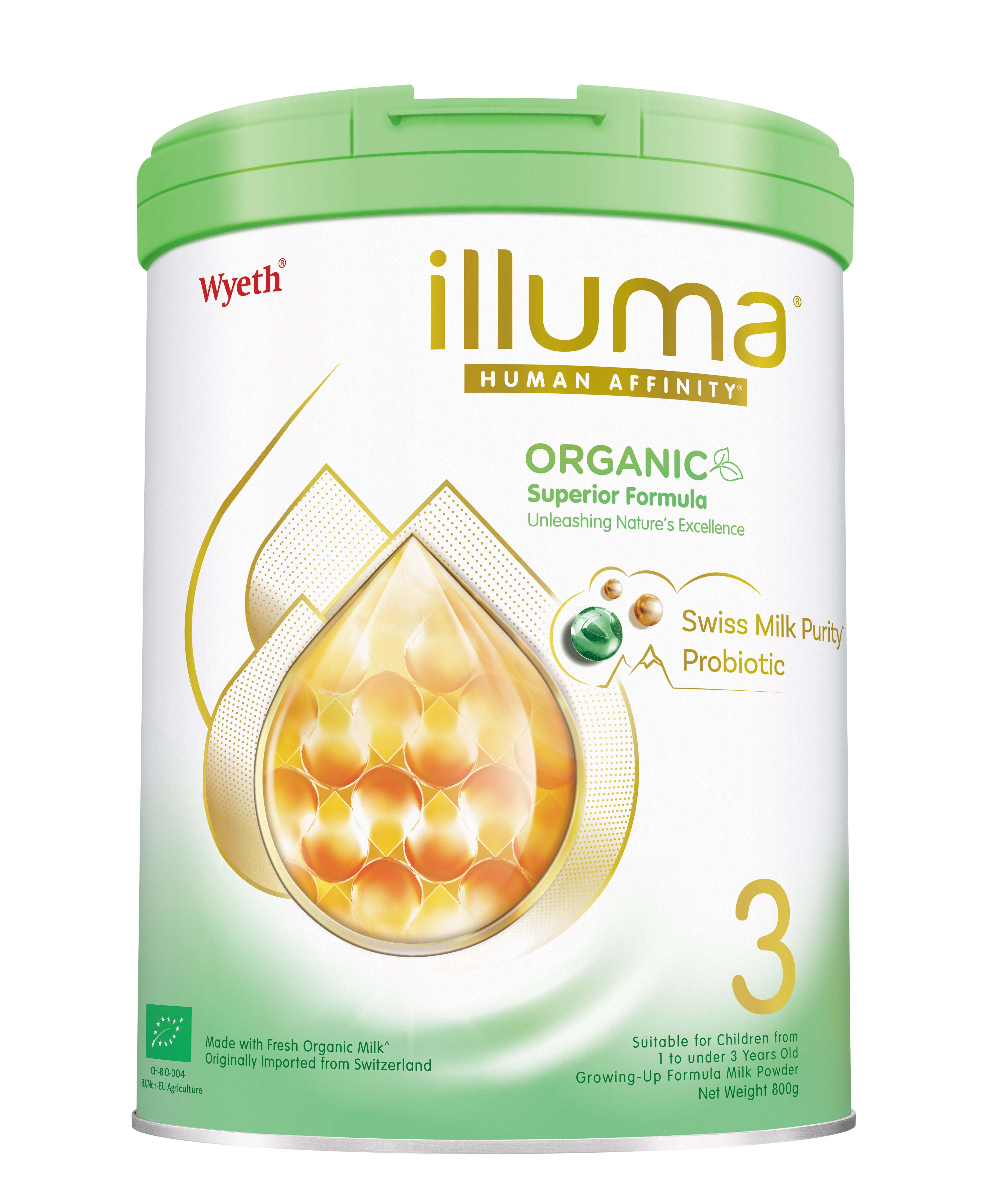 ILLUMA® HUMAN AFFINITY® ORGANIC FORMULA STAGE 3