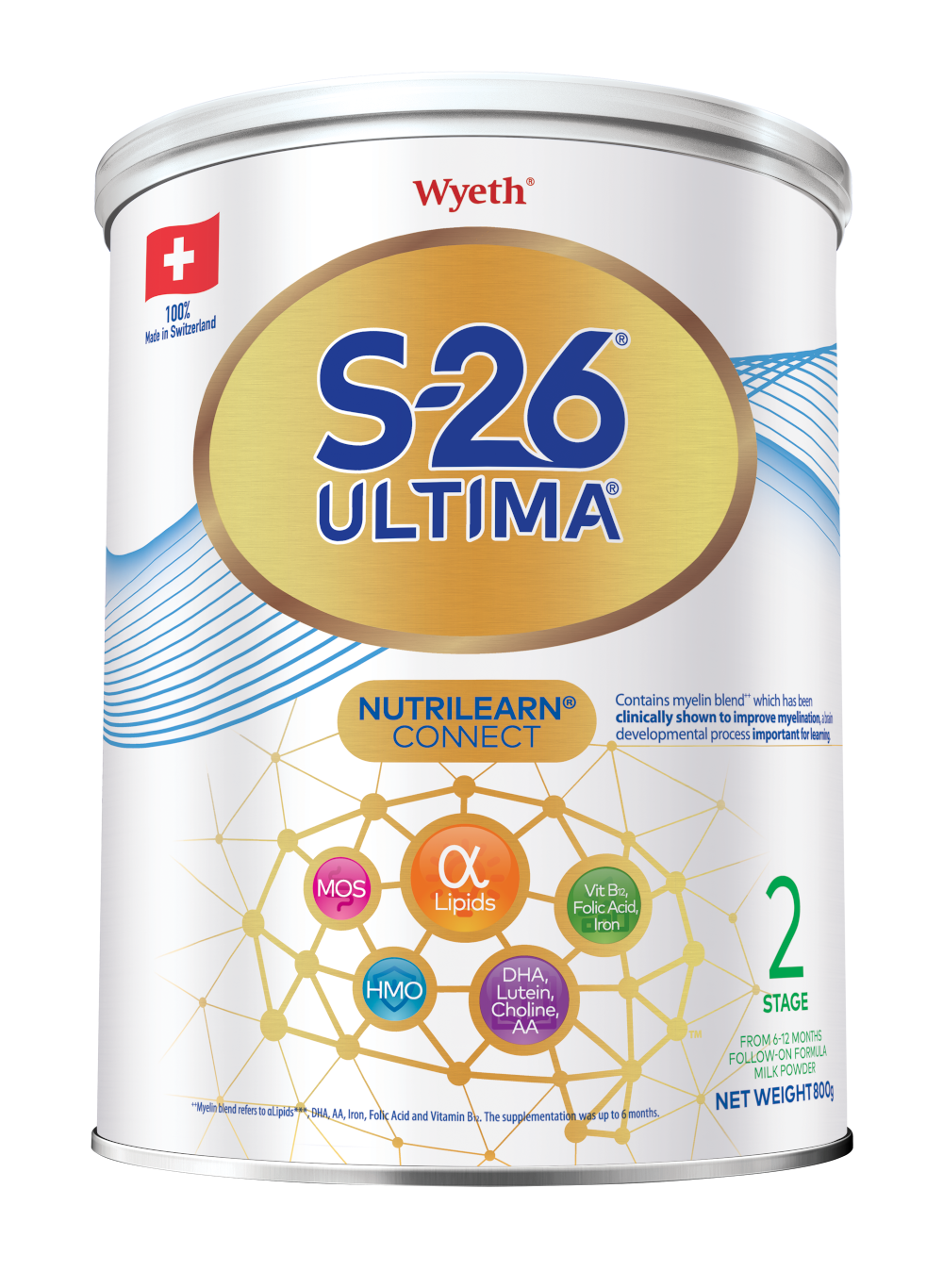 Wyeth® S-26® ULTIMA® Stage 2 Follow-on Formula